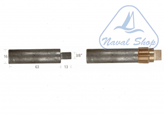 Barrotti motore caterpillar (16x63mm) anodo barrotto 5127049
