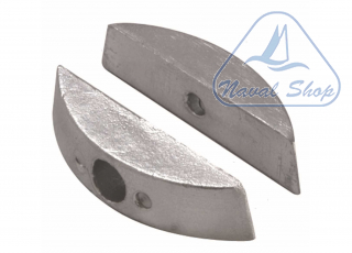 Placca doppia volvo sail drive 110/120 anodo al motore volvo 5128000a