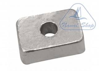 Piastrina 4 - 9.9 (4t) anodo motore mercury 5128204