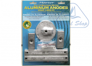Kit anodi verado 4 / optimax kit verado 4/optimax alu< 5175010