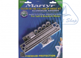 Kit anodi suzuki 90/100/115/140 kit suzuki 90/100/115/140 alu 5175026