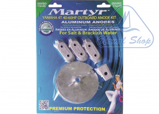 Kit anodi yamaha 4t 40/60 kit yamaha 4t 40/60 alu 5175032