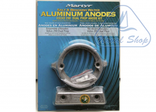Kit anodi volvo 290 dual prop kit volvo 290 dual prop eng. alu< 5175055