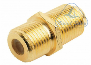 Connettori cavi tv connettore doppio tv glomex ra163 gold 5637026