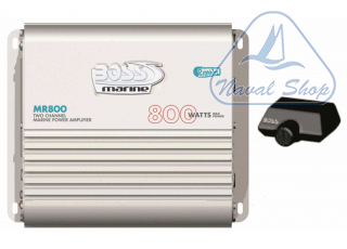 Amplificatore boss mr800 400w x2 amplificatore boss marine mr800 5640114