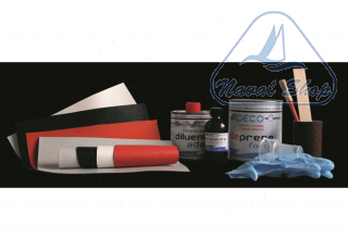 Kit riparazione maxi per gommoni kit prof repair neoprene gommone 400g 5722805
