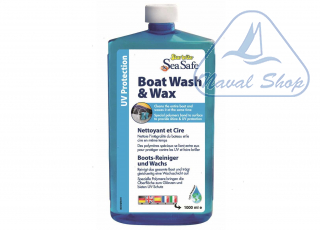  Detergente e cera star brite 100% sea safe wash & wax detergente boat wash & wax sea safe 1 lt 5731510