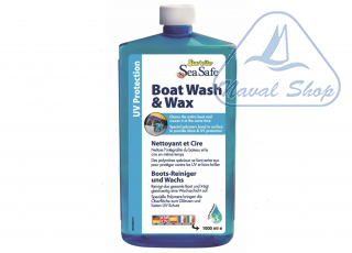 Detergente e cera star brite 100% sea safe wash & wax detergente boat wash & wax sea safe 1 lt 5731510