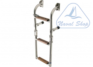 Scalette inox e legno mini scaletta mini 3gr inox/legno< 0502803