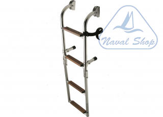 Scalette inox e legno standard scaletta std 3gr inox/legno< 0503603