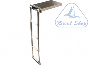 Scalette telescopiche in box scaletta scomparsa 3gr inox box< 0505323