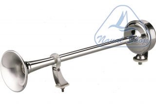 Tromba singola lunga marco inox tromba marco nmma l470 12v inox 1901213