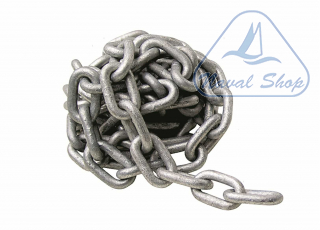Spezzoni di catena in acciaio zincato catena 10 mm spezzone 2mt< 011101002