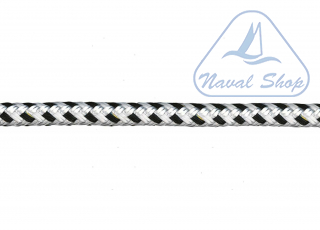 Treccia mooring black & white treccia seaport b&w 10mm 200mt 3100310200