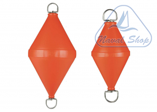  Boa biconica con asta passante in acciaio inox gavitello l800 orange inox 3822232