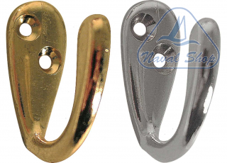 Gancio appendiabiti singolo appendiabiti ottone 0335601