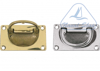 Maniglia a incasso in ottone bs2 maniglia incasso bow ottone 0340674