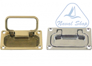 Maniglia a incasso in ottone bs1 maniglia incasso square ottone 0340675
