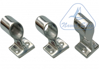  Supporti passamano new line in acciaio inox supporto d25 testa inox< 0621225