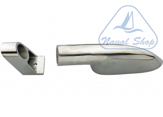 Supporti passamano sagomati in acciaio inox supporto d22 pass sagomato inox< 0622922