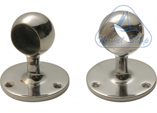 Supporti passamano classici in ottone cromato supporto d25 pass ottone cr 0621126