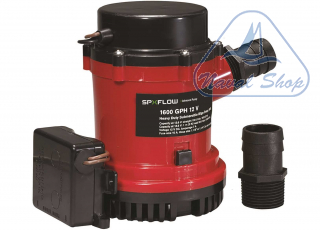 Pompe di sentina automatiche hd combo 1600-2200 pompa heavy duty 1600gph int ultima 12v 1822019