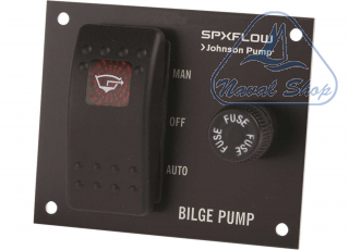 Pannello controllo johnson pannello johnson bilge man/off/auto 12v 1823023