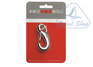  Moschettone da fiocco chiuso mtm moschettone fiocco d7 inox card< 0222350c