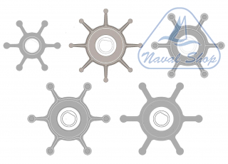 Giranti per pompe f2 - f4 girante 09-824p-2 1816036