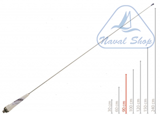 Antenna vhf - acciaio inox - sail antenna ra106slssb18 5636318