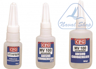 Colla istantanea cianoacrilica mv100 adesivo mv100 tubo 10ml 5720001