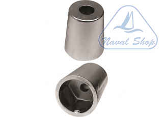 Anodi in alluminio a ogiva hex anodo ogiva cone hex alu d25 5111725