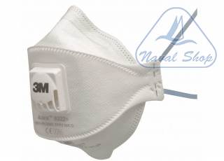 Mascherina antipolvere 3m aura 9300+ comfort 3m mascherina aura 9300+cmf cl ffp1nrd 5790811