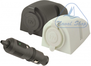 Presa e spina tipo accendino ab spina extra fuse/led< 2106016