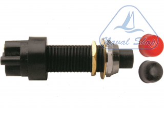Interruttore cole a/p cappuccio stagno black< 2102106