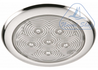 Plafoniere bright slim inox led plafoniera slim d110 led inox< 2140041