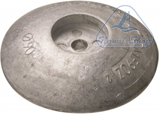 Flange in alluminio per timone e scafo anodo flangia round alu d110 5111011