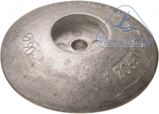  Flange in alluminio per timone e scafo anodo flangia round alu d140 5111014