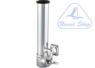 Supporto portacanne orientabile cromato boccola per portacanne d40 0800131