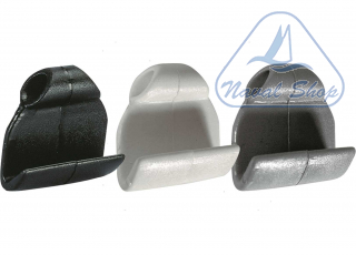 Gancetto flat per elastici gancetto flat black 0332600