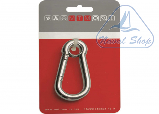Moschettone standard eye mtm moschettone eye d10 inox card< 0211310c