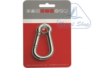  Moschettone standard eye mtm moschettone eye d8 inox card< 0211380c