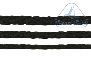 Treccia galleggiante nera treccia poly nero 10mm 200mt 3101210200