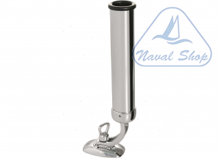 Supporto portacanne orientabile cromato boccola per portacanne d/30 0800130