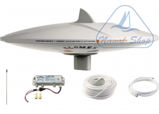 Antenna tv agc + am-fm radio nashira v9112agcu/dab20 antenna glomex v9112 agc nashira 5637004