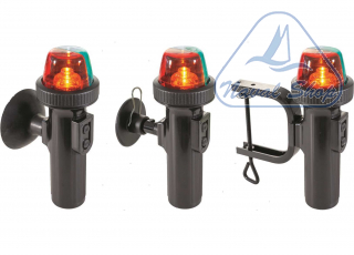  Fanali led a batteria rosso/verde fanale clamp led red/green< 2114016