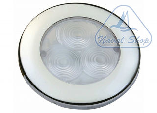Luce impermeabile led round flush inox luce pozzetto led round d71 inox< 2143008