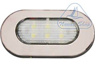 Luce impermeabile led elliptic top inox luce pozzetto led elliptic inox< 2143017
