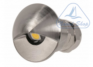 Luce impermeabile wk led luce cortesia inox led-blue< 2121602