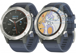 Gps smartwatch garmin quatix 6 quatix 6 titanium smartwatch garmin 5627062